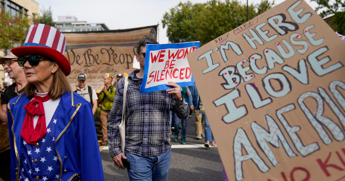 Antifa Clashes at Broadview ICE During Chicago No Kings Rally